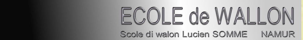 Scole di walon Lucien SOMME     NAMUR
